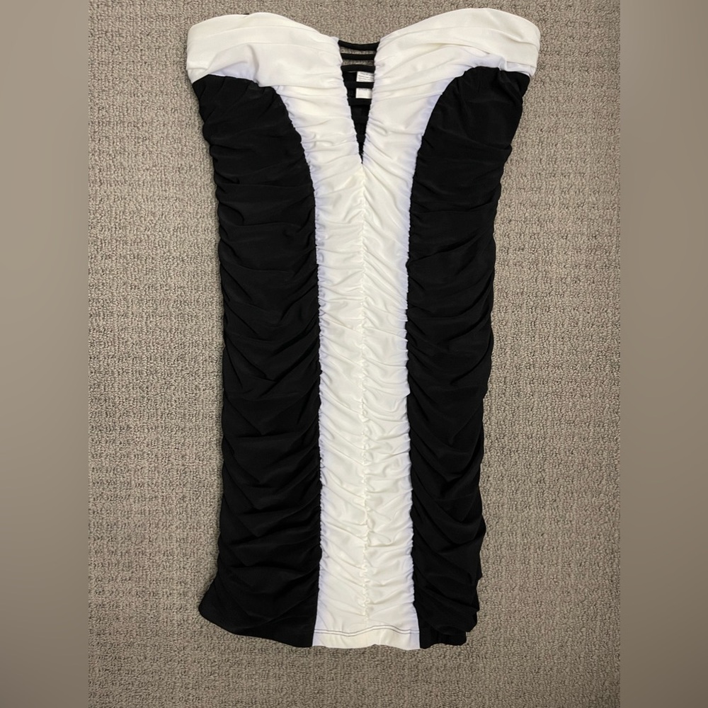 💜Y2K Mini Strapless Dress, Size Large